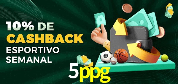 10% de bônus de cashback na 5ppg